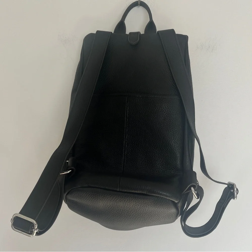 Aimee‎ Kestenberg Tamitha Black Leather Backpack